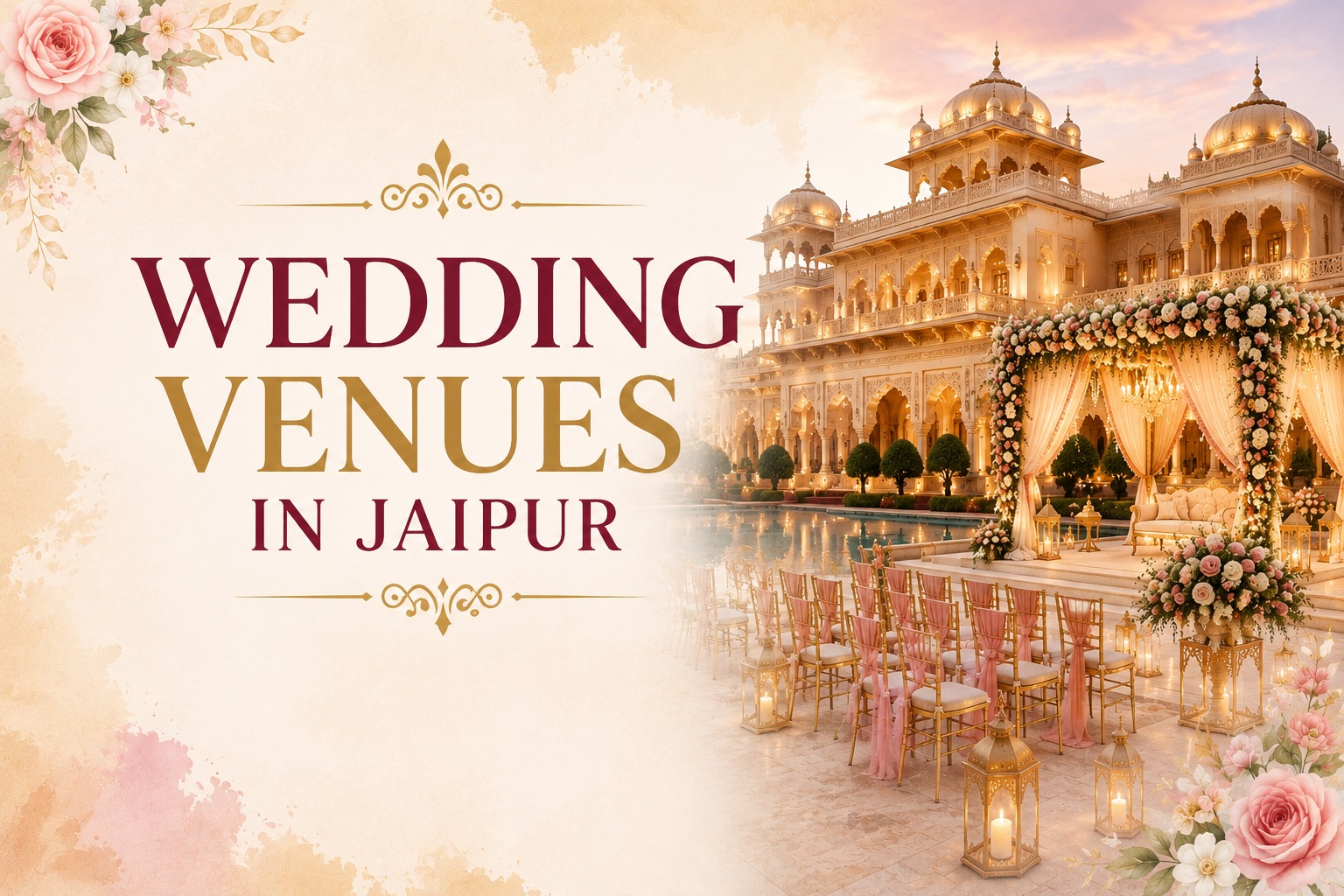 Wedding Venues in Jaipur – Guide 2026 You Will Need Before Booking
